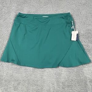NWT Tommy Bahama Active Golf Tennis Skort Skirt Large UPF 50 Teal